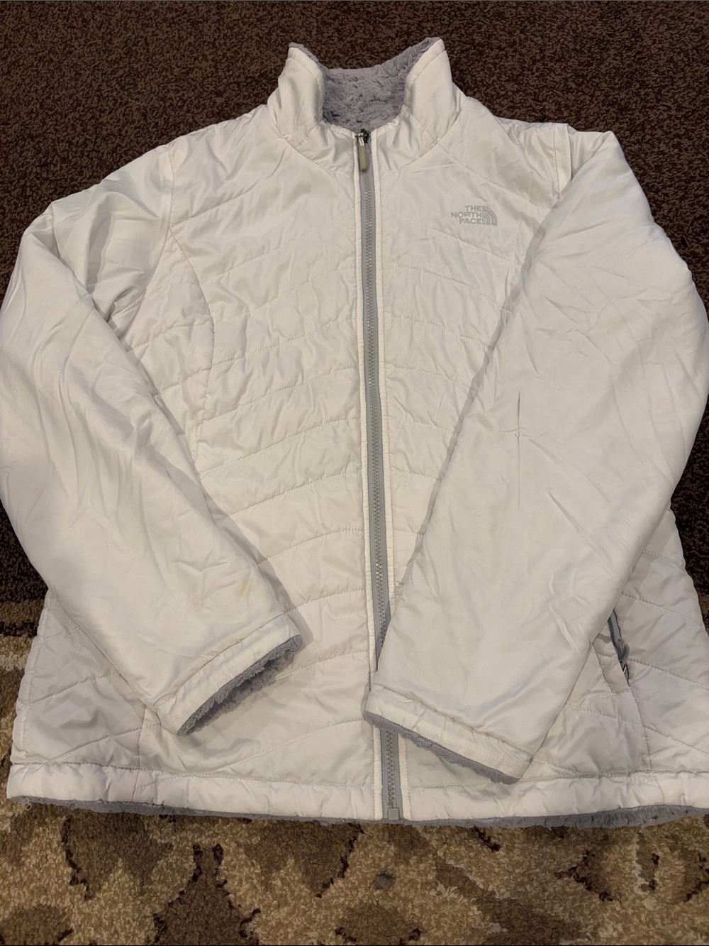 The North Face White Women's Insulated Puffer Jacket
